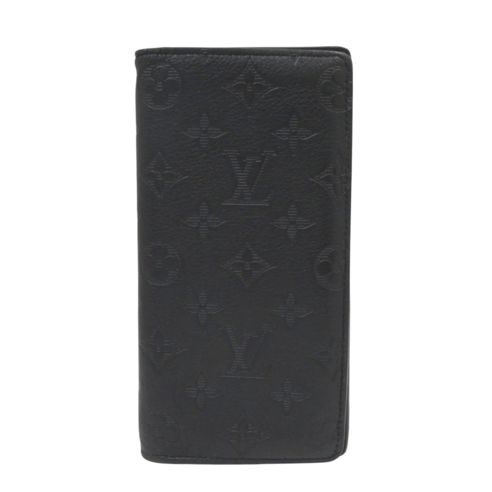 Louis Vuitton Portefeuille Plaza Long Wallet, Monogram Shadow Leather, M62900